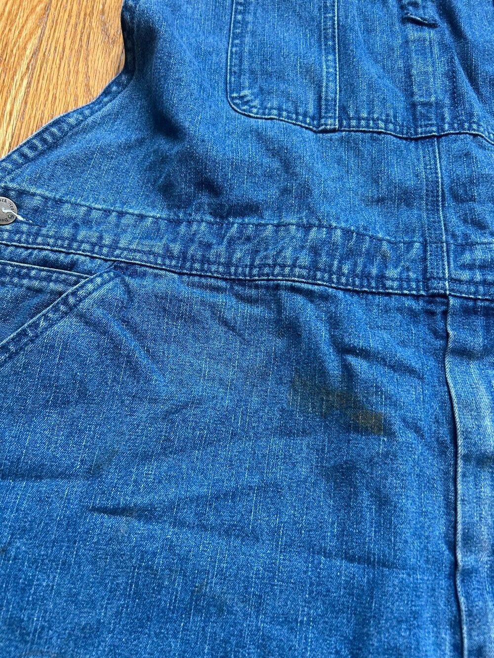 Vintage Duck Head Men’s Denim Overalls XL Blue - Picture 4 of 12